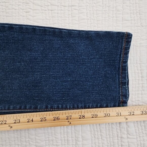 True Religion Rocco Jeans Men's 36x32 Dark Wash NEW Flap Pockets Relaxed NWT - Picture 14 of 16